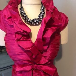 Pink cocktail or dressy evening top